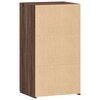 vidaXL Buffet ch&ecirc;ne marron 50x42,5x93 cm bois d'ing&eacute;nierie