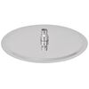 vidaXL Pomme de douche plongeante 2 pcs Acier inoxydable &Oslash; 30 cm
