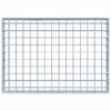 vidaXL Grille Argent 50 x 35 x 2 cm Acier galvanis&eacute; &agrave; chaud