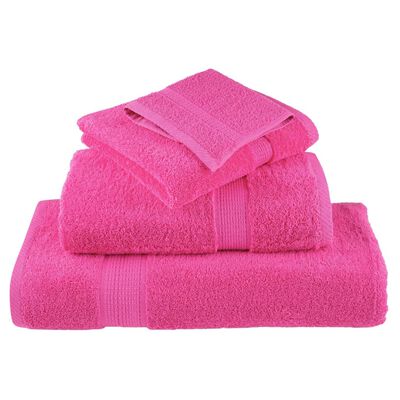 vidaXL Serviettes de bain de qualité supérieure 4 pcs 100% coton