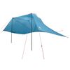 vidaXL Tente de voiture avec toit Bleu 350 x 250 cm Polyester et Acier