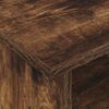 vidaXL Meuble TV Ch&ecirc;ne fum&eacute; 100 x 35 x 35 cm Bois d'ing&eacute;nierie