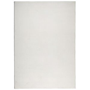 vidaXL Tapis IZA poils courts style scandinave cr&egrave;me 160x230 cm