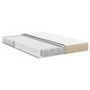 vidaXL Matelas de Lit avec matelas Sauge 140 x 190 cm tissu