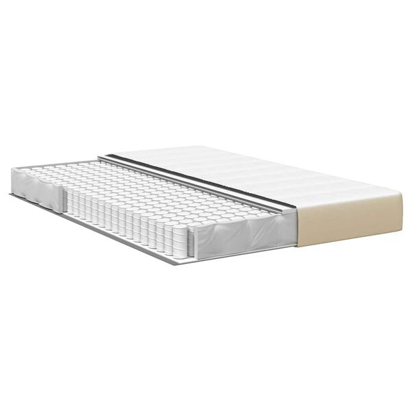 vidaXL Matelas de Lit avec matelas Sauge 140 x 190 cm tissu
