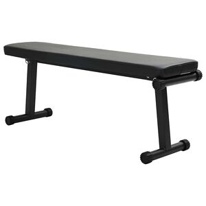 vidaXL Banc de poids Noir 108 x 27 x 41 cm Acier enduit de poudre
