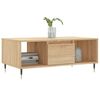 vidaXL Table basse Ch&ecirc;ne sonoma 90x50x36,5 cm Bois d'ing&eacute;nierie