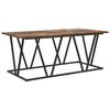vidaXL Table basse Ch&ecirc;ne fum&eacute; 100 x 50 x 40 cm