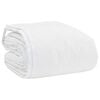 vidaXL Ensemble de Duvet avec oreiller 3 pcs Blanc Plume de canard