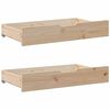 vidaXL Cadre de lit sans matelas 150x200 cm bois de pin massif