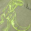 T-shirt pour enfants &agrave; manches courtes kaki clair 104