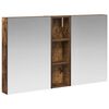 vidaXL Ensemble de Meubles de Salle de Bain 3 pcs 100 x 10,5 x 60,5 cm