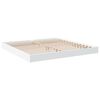 vidaXL Cadre de lit sans matelas blanc 180x200 cm bois d'ing&eacute;nierie