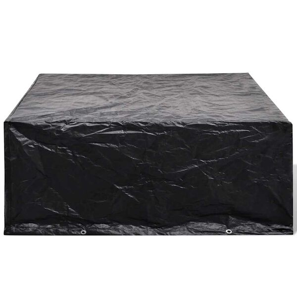 vidaXL Housse de salon de jardin 10 &oelig;illets 260x260x90 cm