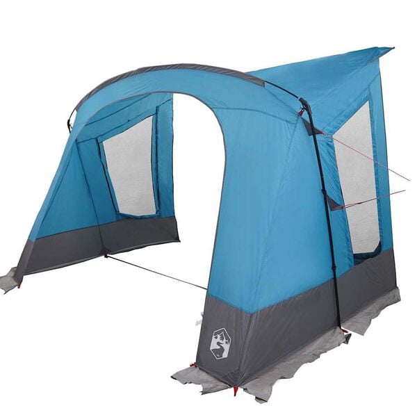 vidaXL Tente Caravane avec toit avec stockage Bleu 410 x 275 x 245 cm