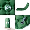 vidaXL Matelas de camping gonflable 1 personne vert 190x58x6 cm
