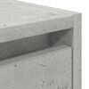 vidaXL Tables de chevet murales 2 pcs gris b&eacute;ton 38x34x40 cm