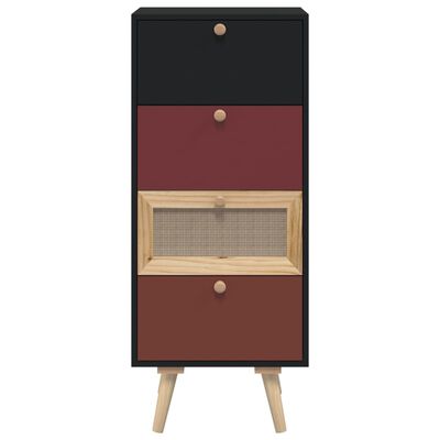 vidaXL Buffet haut avec tiroirs 40x30x95 cm bois d'ingénierie