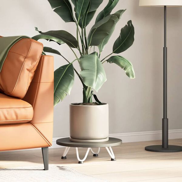 vidaXL Pieds en épingle à cheveux pour table basse 4 pièces Blanc 10 cm Acier massif