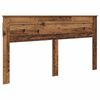 vidaXL Cadre de lit Bois ancien 200 x 200 cm Bois de pin massif