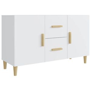vidaXL Buffet blanc 100x36x60 cm bois d'ing&eacute;nierie