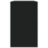 vidaXL Tables basses gigognes 3 pcs noir bois d'ing&eacute;nierie