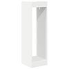 vidaXL Support de Plante Blanc 30 x 30 x 100 cm Bois d&rsquo;ing&eacute;nierie