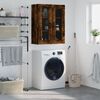 vidaXL Armoire murale ch&ecirc;ne fum&eacute; 69,5x34x90 cm