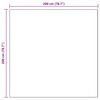 vidaXL Tapis en Fourrure Synth&eacute;tique de Lapin Olite Taupe 200 x 200 cm