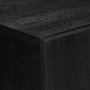 vidaXL Buffet noir 60x33x75 cm bois d'ing&eacute;nierie