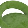 vidaXL Chaises pivotantes &agrave; manger lot de 2 Vert clair Velours