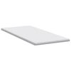 vidaXL Surmatelas Blanc 90 x 200 x 6 cm Tissu Jacquard