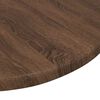 vidaXL Plateau de table Ch&ecirc;ne marron 40 x 40 x 1,5 cm