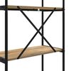 vidaXL &Eacute;tag&egrave;re Ch&ecirc;ne artisanal 60 x 30 x 109 cm Bois d'ing&eacute;nierie