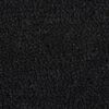 vidaXL Tapis de porte noir 90x150 cm fibre de coco touffet&eacute;