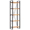 vidaXL Biblioth&egrave;que &agrave; 5 niveaux 60x30x180 cm Bois d'acacia solide