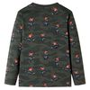 Pyjamas pour enfants &agrave; manches longues kaki 92