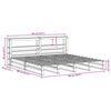 vidaXL Cadre de lit sans matelas blanc 180x200 cm bois massif de pin