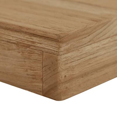 vidaXL Banc 80 cm Bois massif de teck