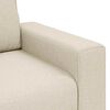 vidaXL | Canap&eacute; | avec coussin avec oreiller Beige 100 x 77 x 82 cm Lin