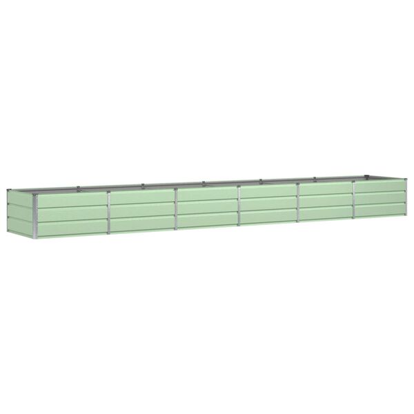vidaXL Jardini&egrave;re Vert 480 x 80 x 45 cm Acier
