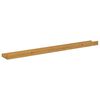 vidaXL &Eacute;tag&egrave;re Murale 4 pcs Beige 80 x 9 x 3 cm Bois d'ing&eacute;nierie
