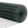 vidaXL Clôture Euro Vert 0.4 x 10 m Fer revêtu de PVC
