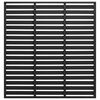 vidaXL Panneau de cl&ocirc;ture WPC 180x180 cm Noir