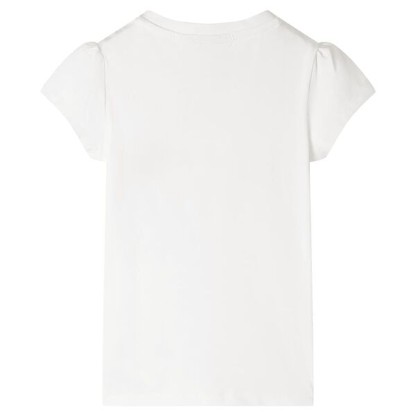 T-shirt pour enfants &eacute;cru 92
