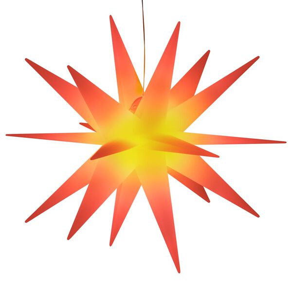 vidaXL Lumi&egrave;re de No&euml;l avec LED pliable rouge 57 cm