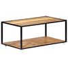 vidaXL Table basse 90x50x40 cm Bois de r&eacute;cup&eacute;ration solide