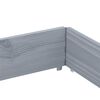 vidaXL Jardini&egrave;re gris 150x100 cm bois de pin massif