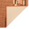 vidaXL Tapis de couloir antid&eacute;rapant Marron 100x450 cm