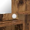 vidaXL Tables de maquillage pour chambre avec tiroir Bois Ancien